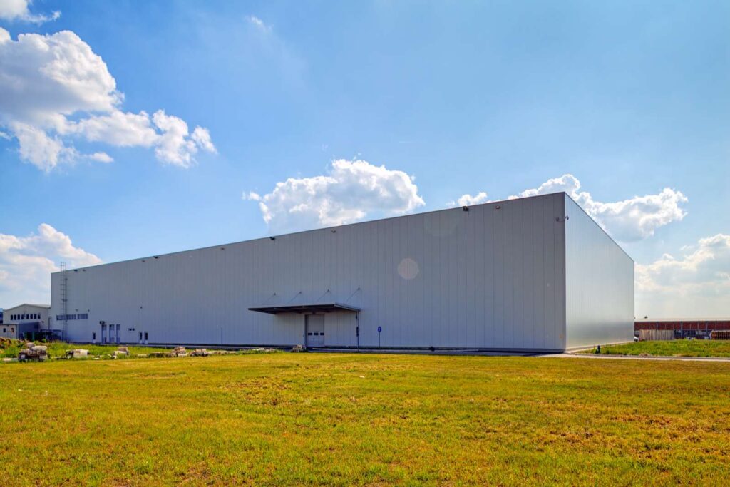 industrial building facade