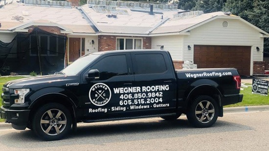 Wegner Roofing & Solar Truck