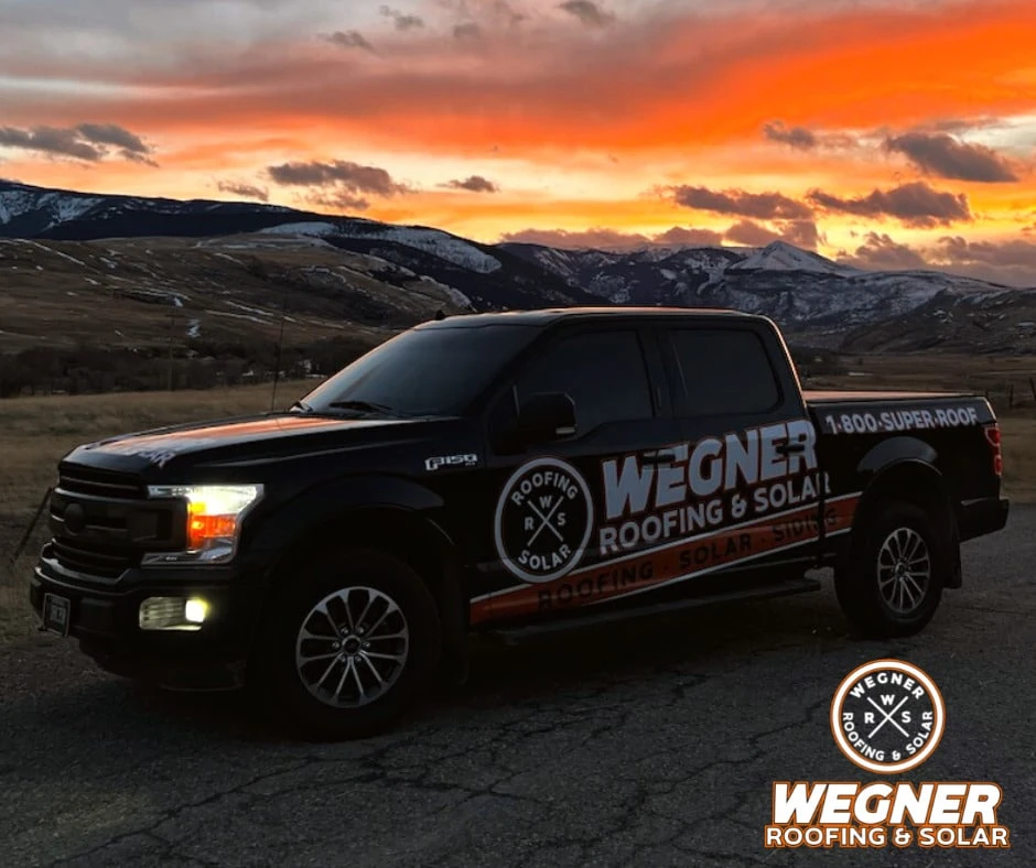 Wegner truck in sunset