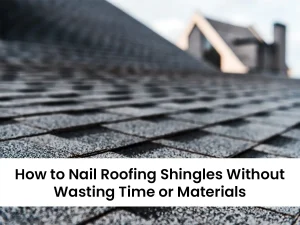 Nail Roofing Shingles
