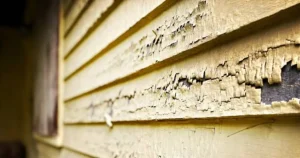 Wood siding crack prevention