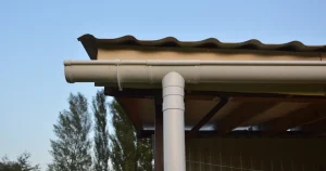 Protect foundation with gutters