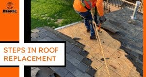 Steps in roof replacement