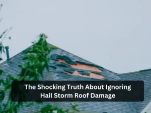 Hail Storm Roof Damage