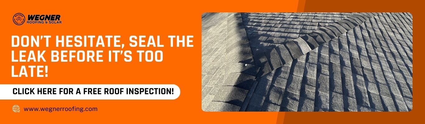 Roof Leak Repair by Wegner Roofing & Solar to fix leaks fast and prevent further damage in Sioux Falls