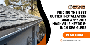 Blog header image of roofline gutters—best gutter installation company in Nashville, TN recommends 6-inch seamless