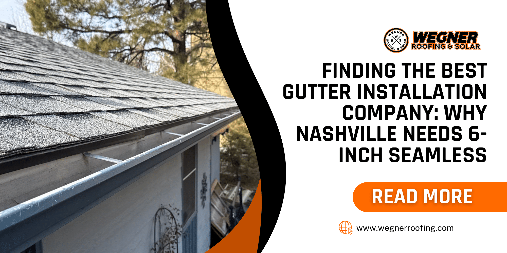 Blog header image of roofline gutters—best gutter installation company in Nashville, TN recommends 6-inch seamless