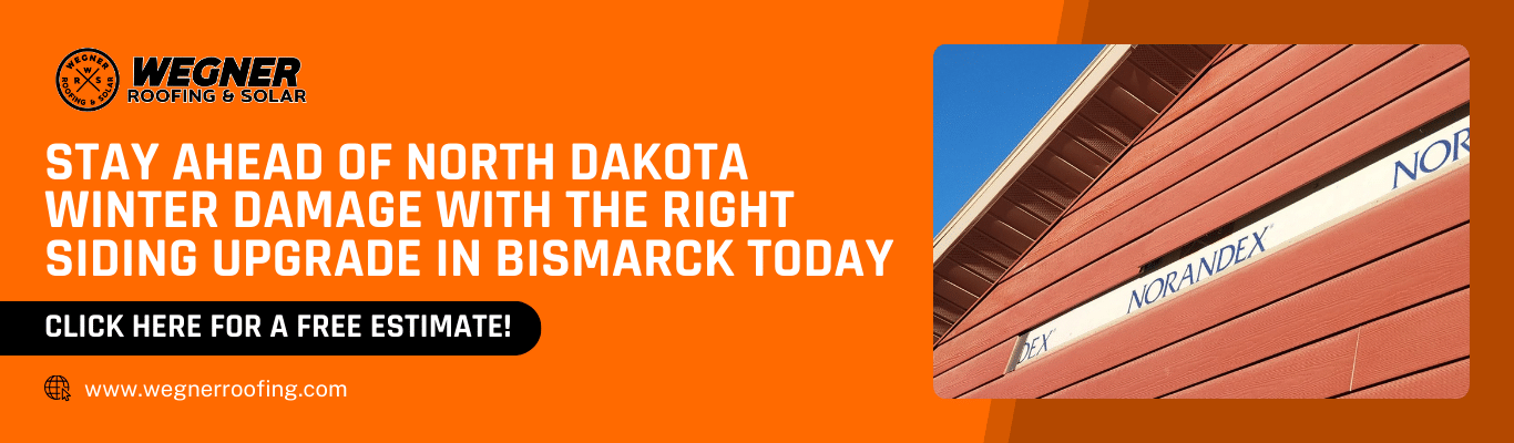 fiber cement siding upgrade in Bismarck, ND—free estimate for North Dakota winter damage prevention