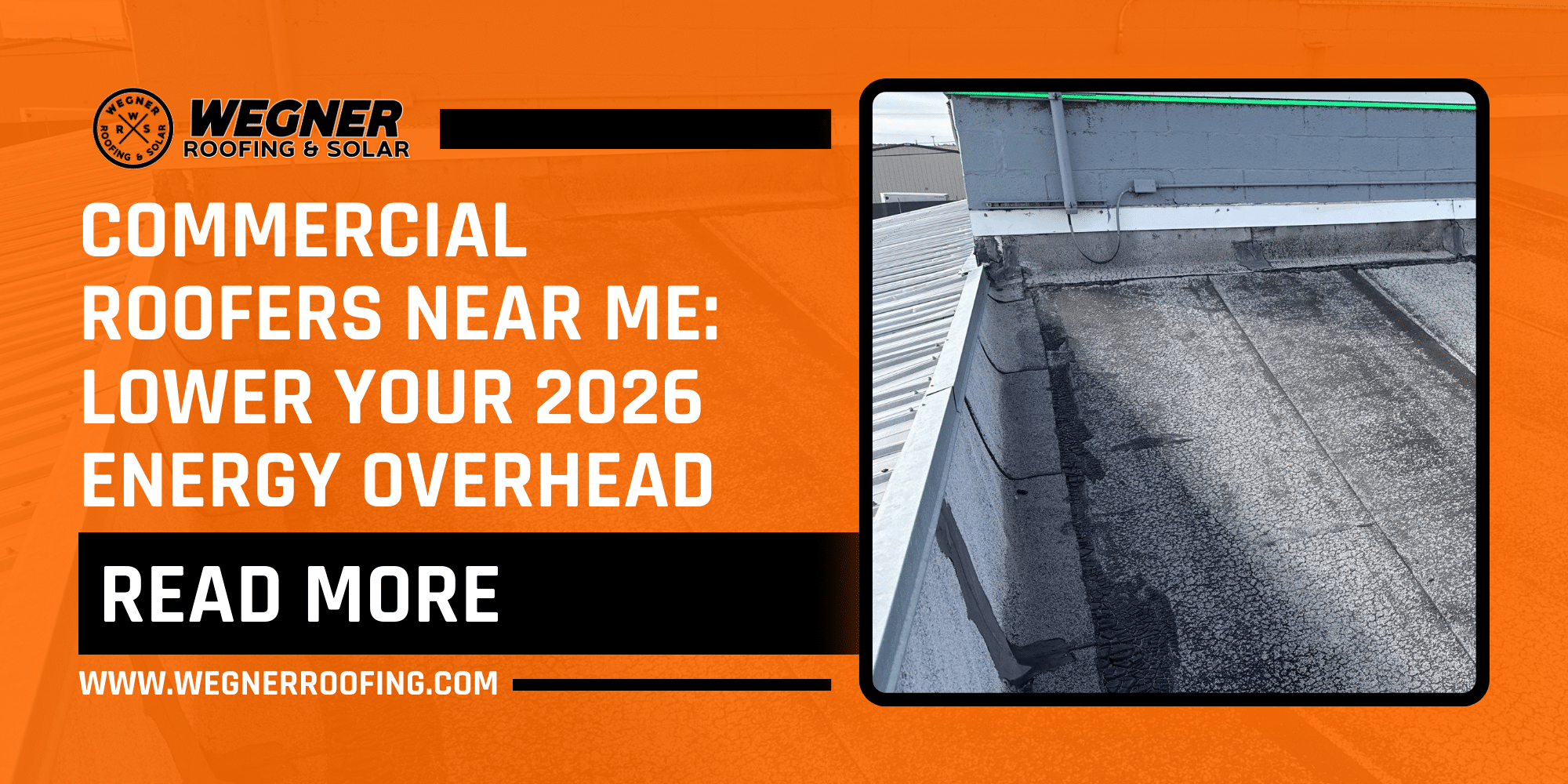 Commercial roofers near me repairing flat commercial roof in Des Moines to lower energy costs