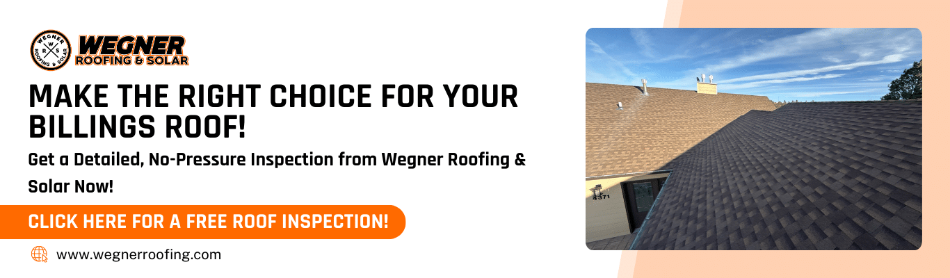 Roofing companies near me in Billings MT offering free professional roof inspections